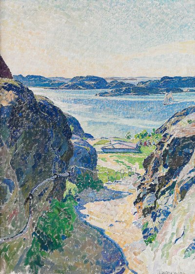 Brunnsvagen, Fiskebackskil da Carl Wilhelm Wilhelmson